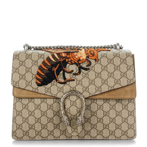 gucci embroidered bag|Gucci monogram shoulder bag.